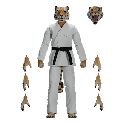 Zoo Jitsu Fighters Tiago the Tiger Action Figure