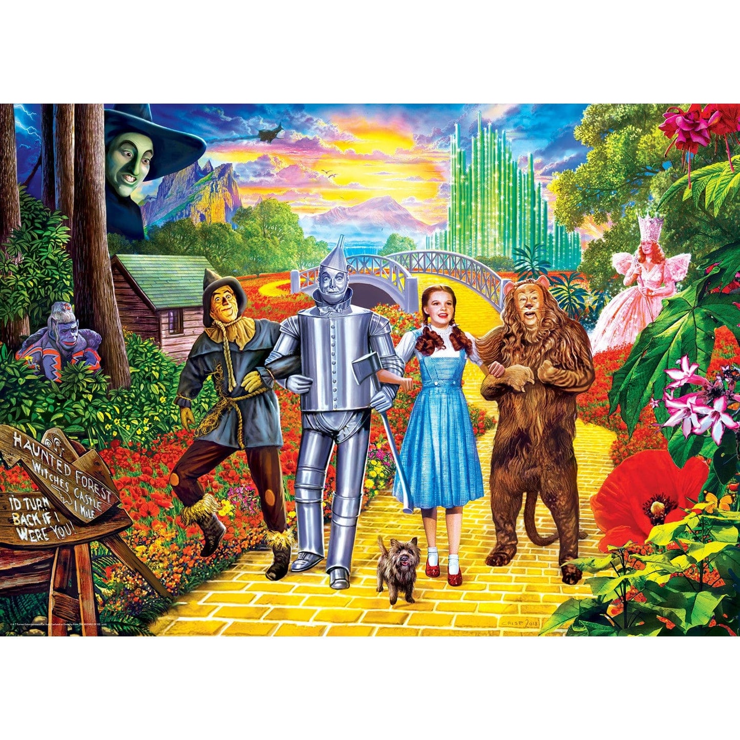 The Wizard of Oz - Off to See the Wizard 1000 Piece Jigsaw Puzzle
