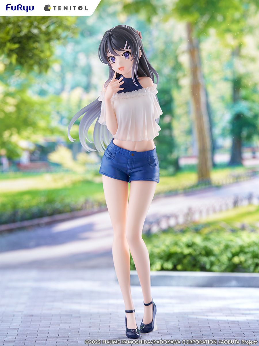 Rascal Does Not Dream of Bunny Girl Senpai Mai Sakurajima TENITOL TALL Figure