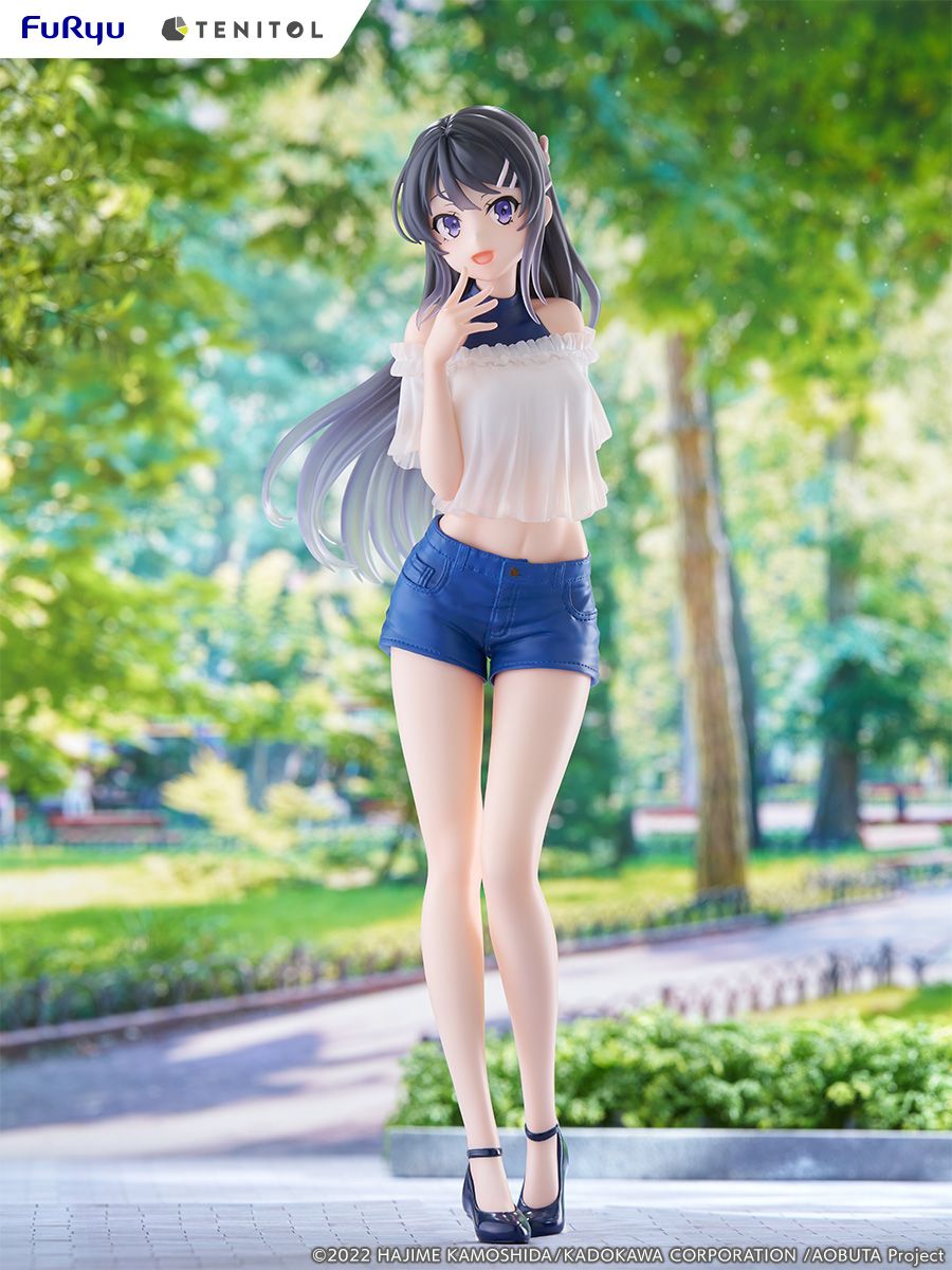 Rascal Does Not Dream of Bunny Girl Senpai Mai Sakurajima TENITOL TALL Figure