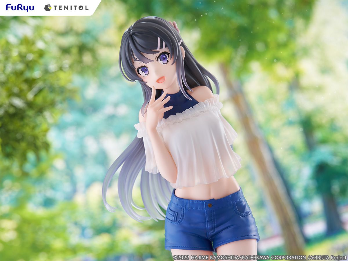 Rascal Does Not Dream of Bunny Girl Senpai Mai Sakurajima TENITOL TALL Figure