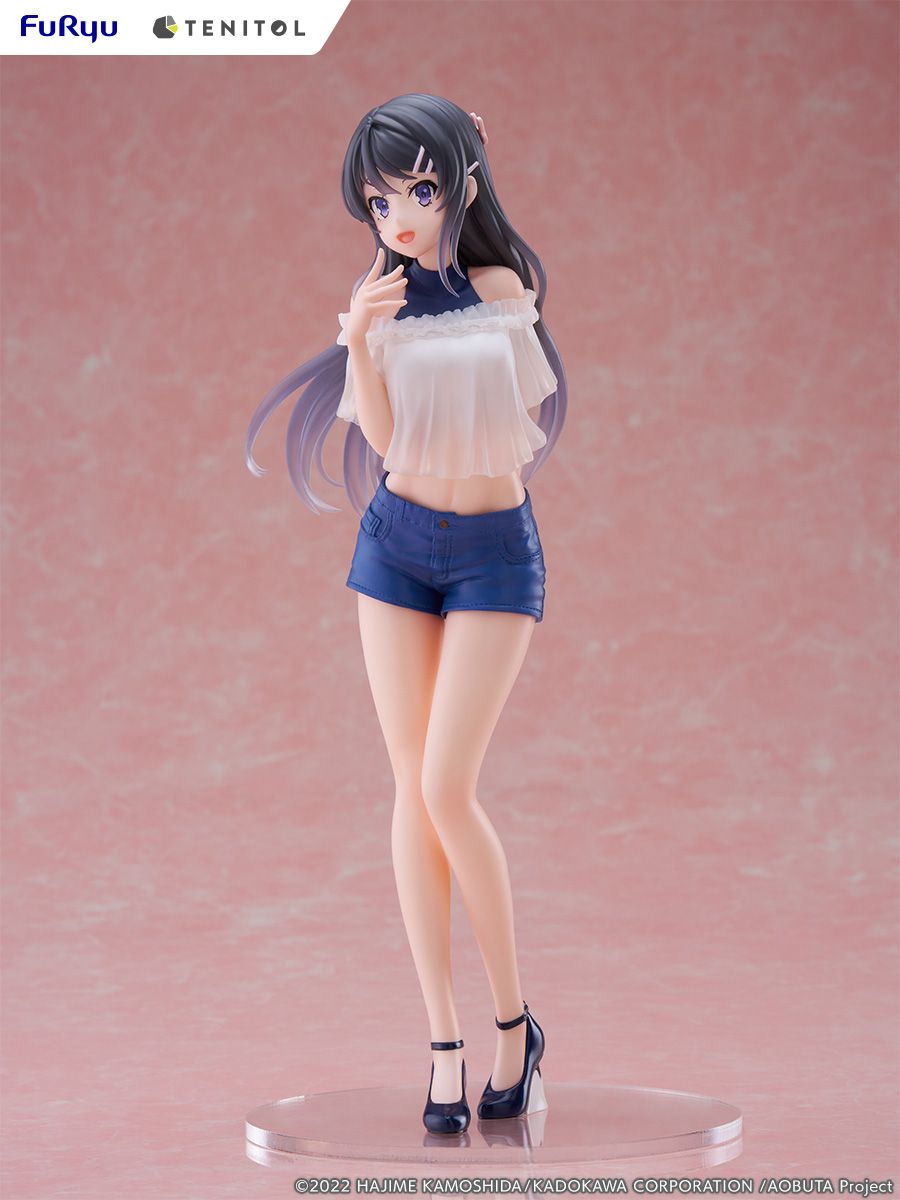 Rascal Does Not Dream of Bunny Girl Senpai Mai Sakurajima TENITOL TALL Figure
