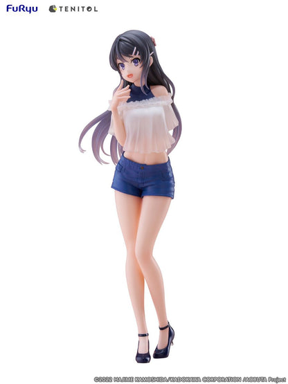 Rascal Does Not Dream of Bunny Girl Senpai Mai Sakurajima TENITOL TALL Figure