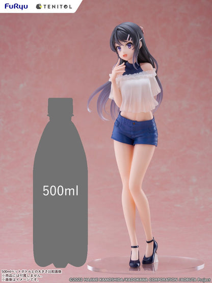 Rascal Does Not Dream of Bunny Girl Senpai Mai Sakurajima TENITOL TALL Figure