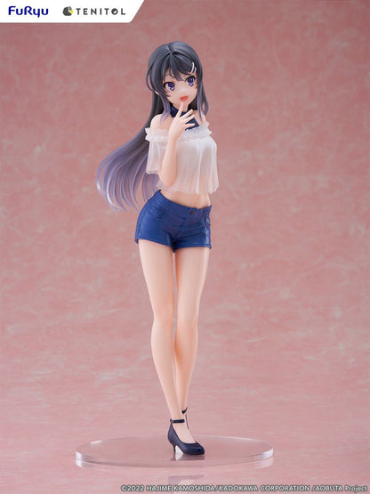 Rascal Does Not Dream of Bunny Girl Senpai Mai Sakurajima TENITOL TALL Figure
