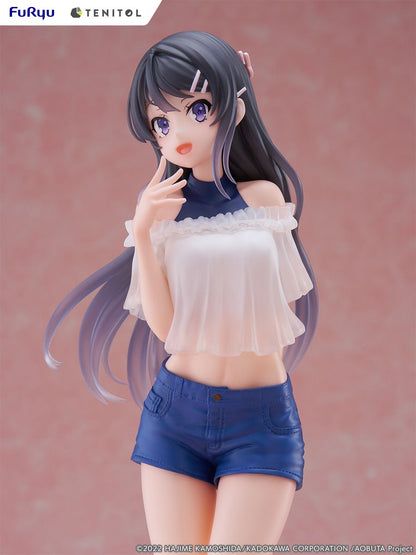 Rascal Does Not Dream of Bunny Girl Senpai Mai Sakurajima TENITOL TALL Figure
