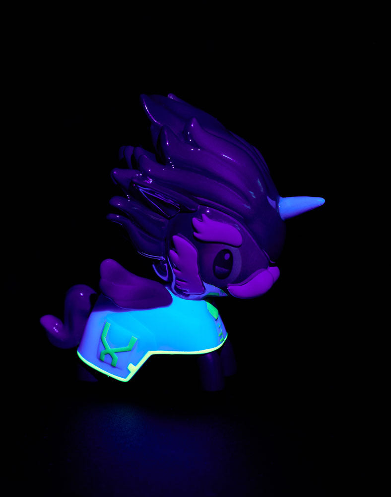 tokidoki x ARCANE Unicorno Black Light Chrome Blind Box – League of Legends Collab Mystery Figure