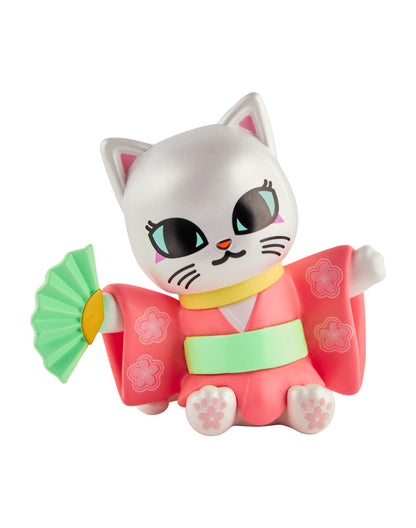 tokidoki Cherry Blossom Cats Blind Box – Kawaii Cat Collectible Figure