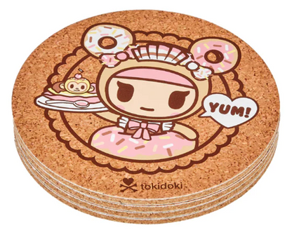 Tokidoki: Coasters, Sweet Cafe (4-PK)