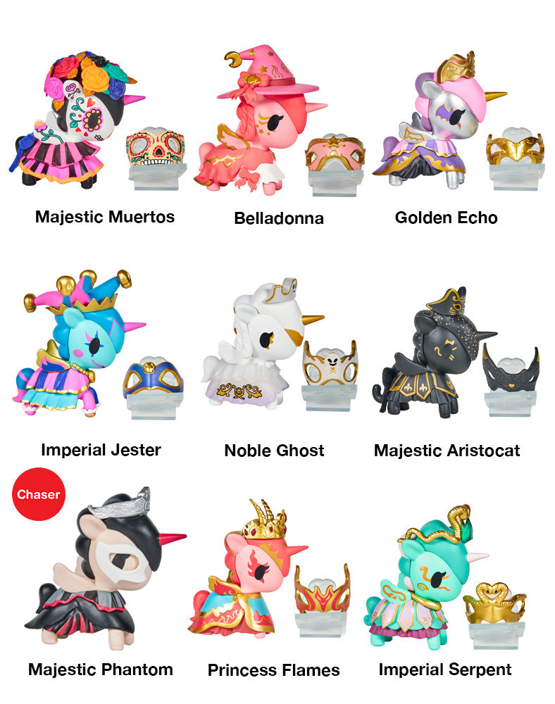 tokidoki Unicorno After Dark Masquerade Blind Box – Mystery Unicorn Figure
