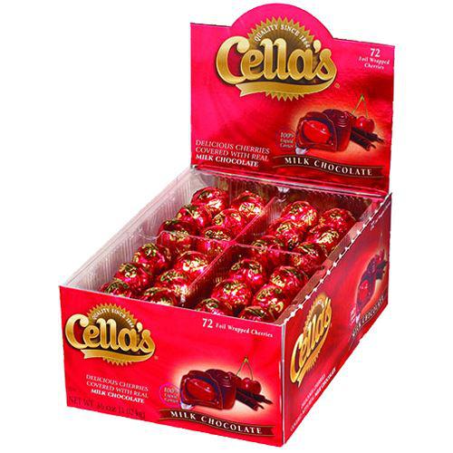 Cella's Foil Wrapped Milk Chocolate Covered Cherries Changemaker