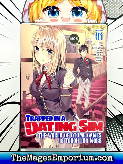 Trapped in a Dating Sim The World of Otome Games in Tough for Mobs Vol 1 Manga