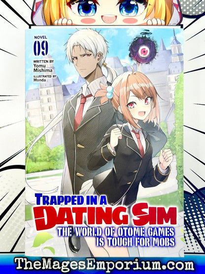 Trapped in a Dating Sim The World of Otome Games is Tough for Mobs Vol 9 Light Novel