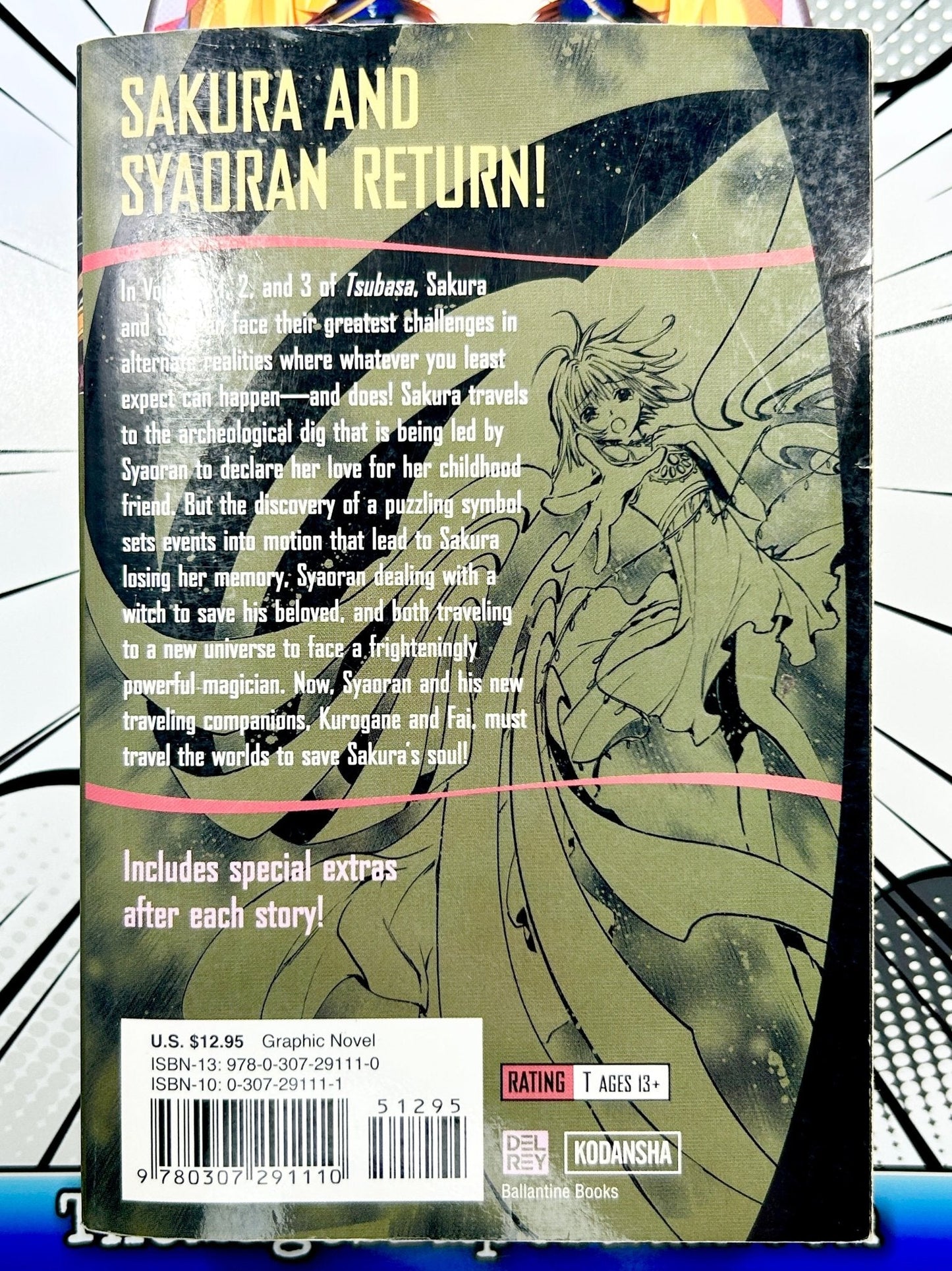 Tsubasa Reservoir Chronicle Omnibus Edition Vol 1-3 Del Rey