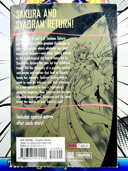 Tsubasa Reservoir Chronicle Omnibus Edition Vol 1-3 Del Rey