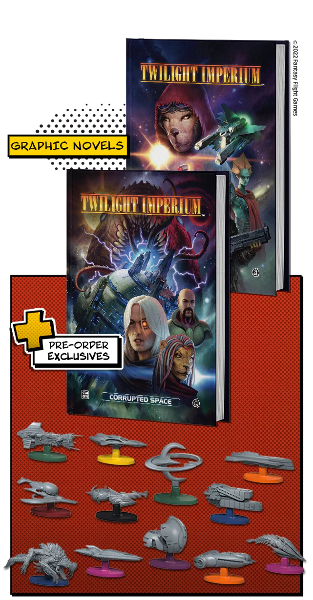 Twilight Imperium: Firmament & Corrupted Space with Pre-order Exclusives