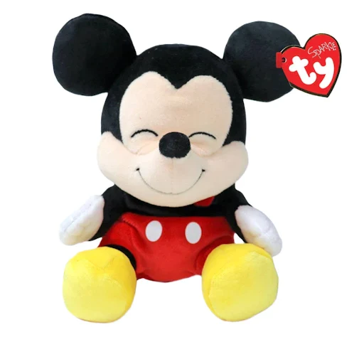 Beanie Babies - Mickey Mouse - Soft Medium 13"