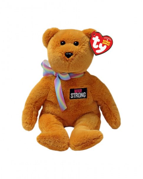 Beanie Baby - Aloha - Maui Bear - Small