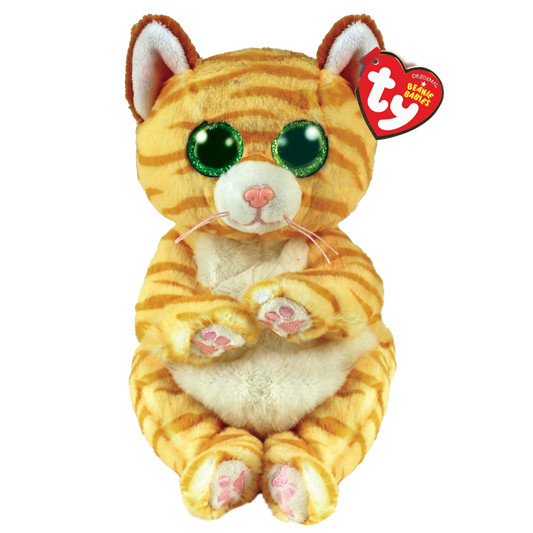 Beanie Baby Bellies - Mango Gold Striped Cat