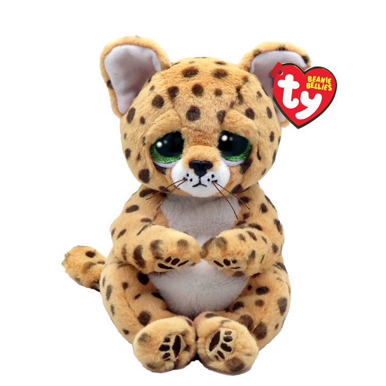 Beanie Bellie - Lloyd the Leopard - 8"