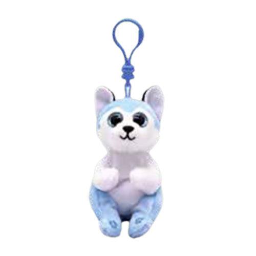 Beanie Bellie - Thunder the Husky Dog - 5" Clip