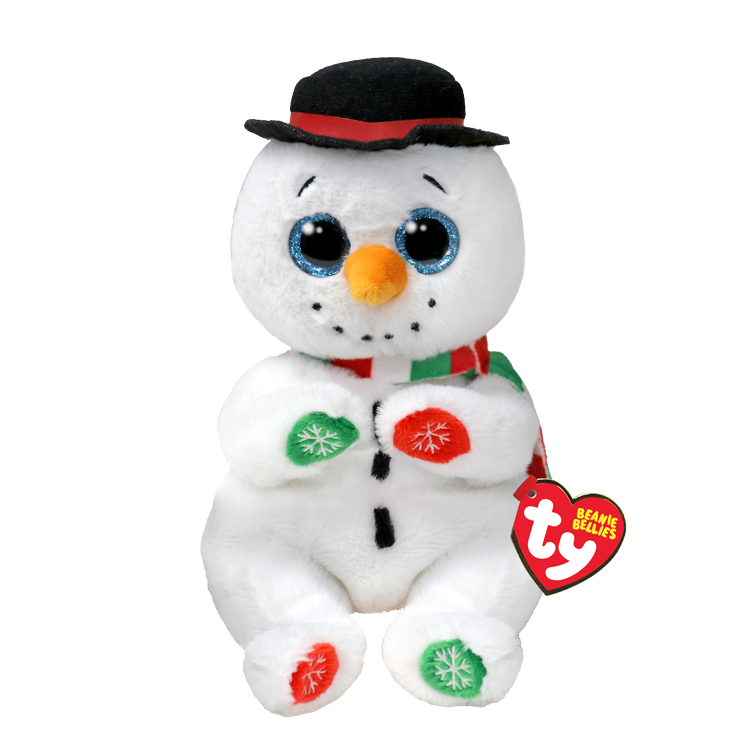 Beanie  Bellie - Weatherby the Snowman