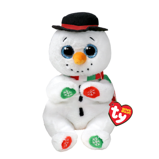 Beanie  Bellie - Weatherby the Snowman