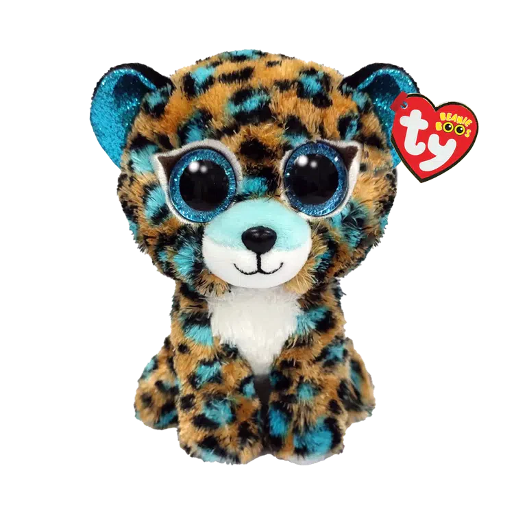 Beanie Boo's - Cobalt the Leopard - 6" Small