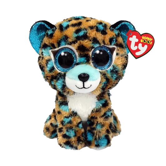 Beanie Boo's - Cobalt the Leopard - 6" Small