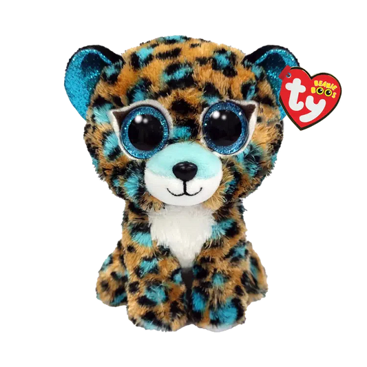 Beanie Boo's - Cobalt the Leopard - 8" Small