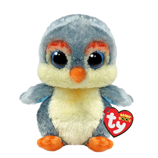 Beanie Boo's - Fisher the Gray Penguin - Small 6"