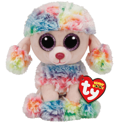 Beanie Boo's - Rainbow the Poodle