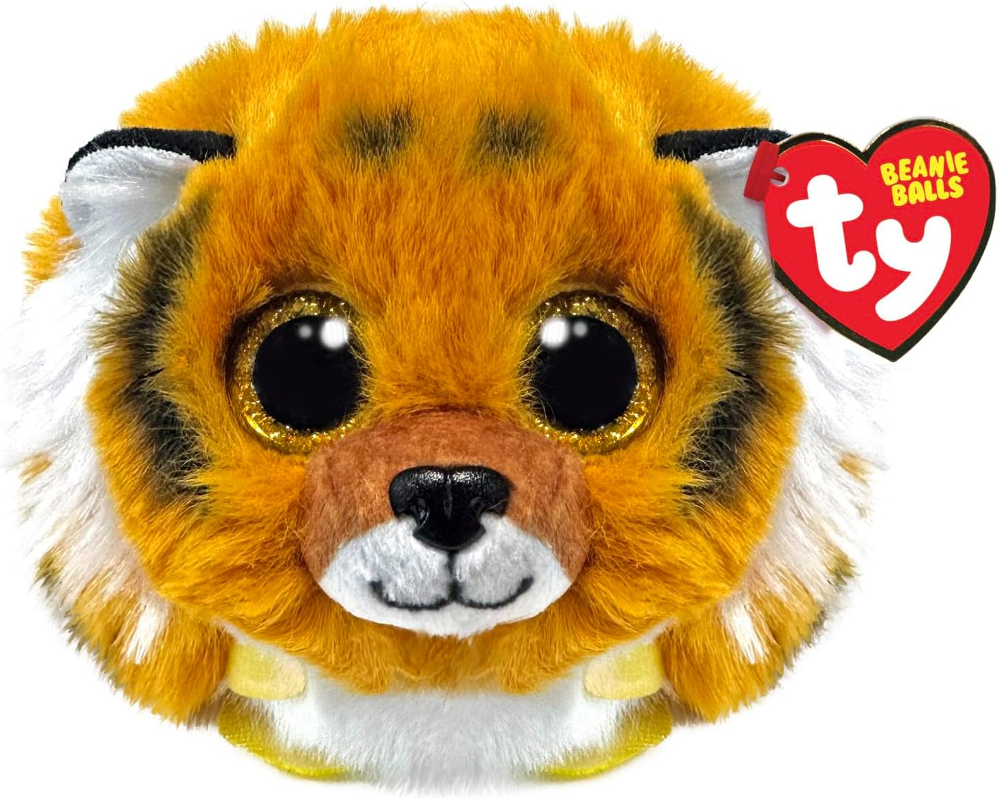 Beanie Puffies 4" Ball - Clawsby - Tiger