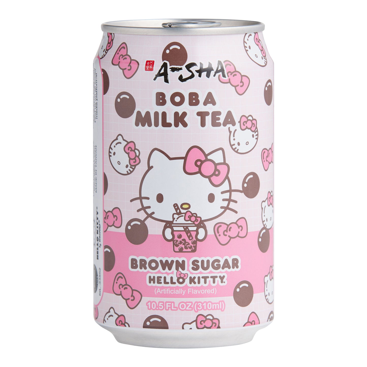 ASHA Hello Kitty Boba Milk Tea Brown Sugar Flavor (1 Can)