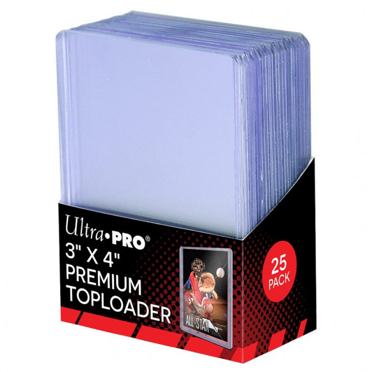 UltraPRO: Premium TopLoader - 3" x 4" Hard Sleeves - 25 pack