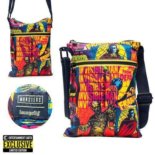 Loungefly Universal Monsters Passport Bag - Entertainment Earth Exclusive