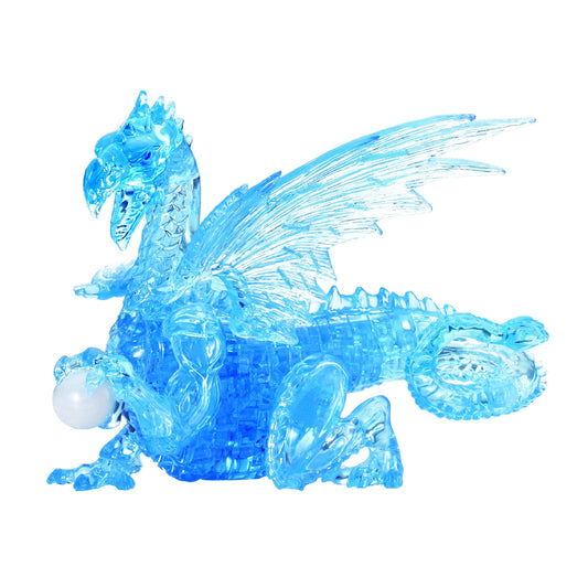 3D Crystal Puzzle Deluxe - Blue Dragon