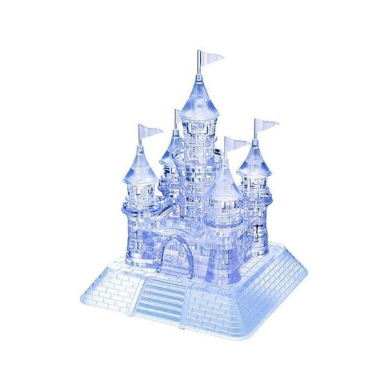 3D Crystal Puzzle Deluxe - Clear Castle