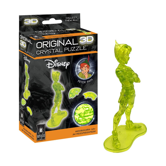 3D Crystal Puzzle - Peter Pan (green)