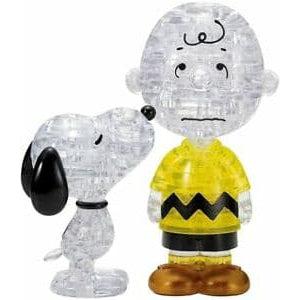 3D Licensed Crystal Puzzle Deluxe - Snoopy & Charlie Brown