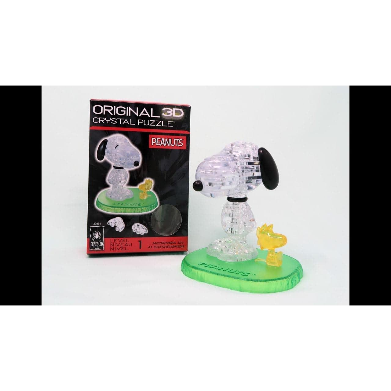 3D Licensed Crystal Puzzle - Snoopy and Woodstock