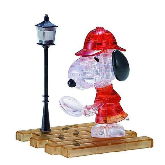 3D Licensed Crystal Puzzle - Snoopy Detective