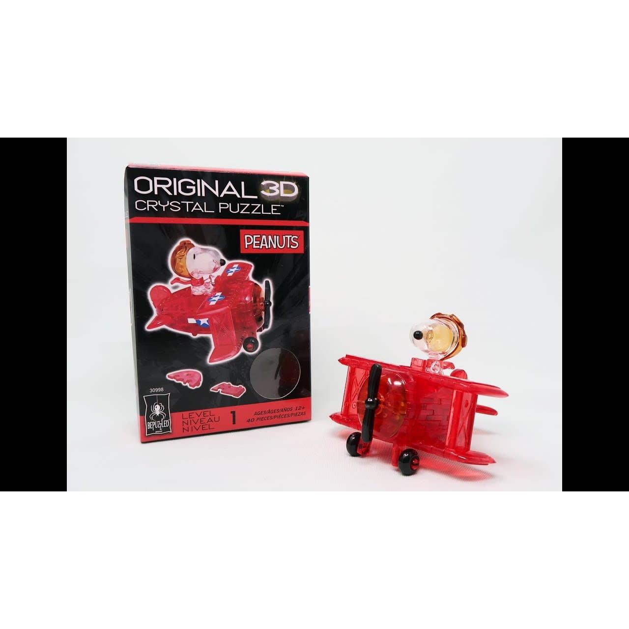 3D Licensed Crystal Puzzle - Snoopy Flying Ace