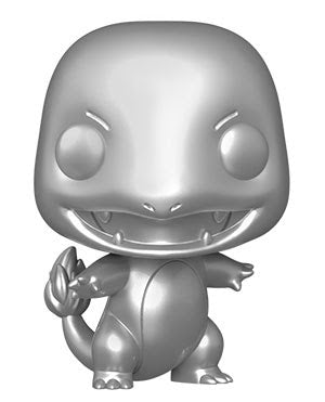 POP! Games: 455 Pokemon, Charmander (Silver) (MT)