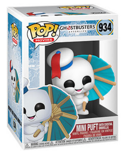 POP! Movies: 934 Ghostbusters Afterlife, Mini Puft (Cocktail Umbrella)