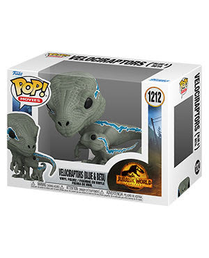 POP! Movies: 1212 Jurassic World Dominion, Velociraptor (Blue and Beta)