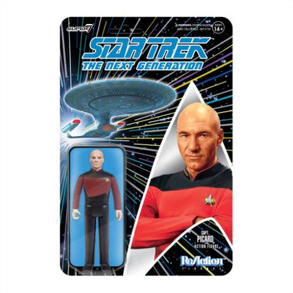 Star Trek: Die nächste Generation 3,75-Zoll-Reaktionsfigur – Captain Picard 