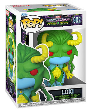 POP! Marvel: 992 Mech Strike Monster Hunters, Loki