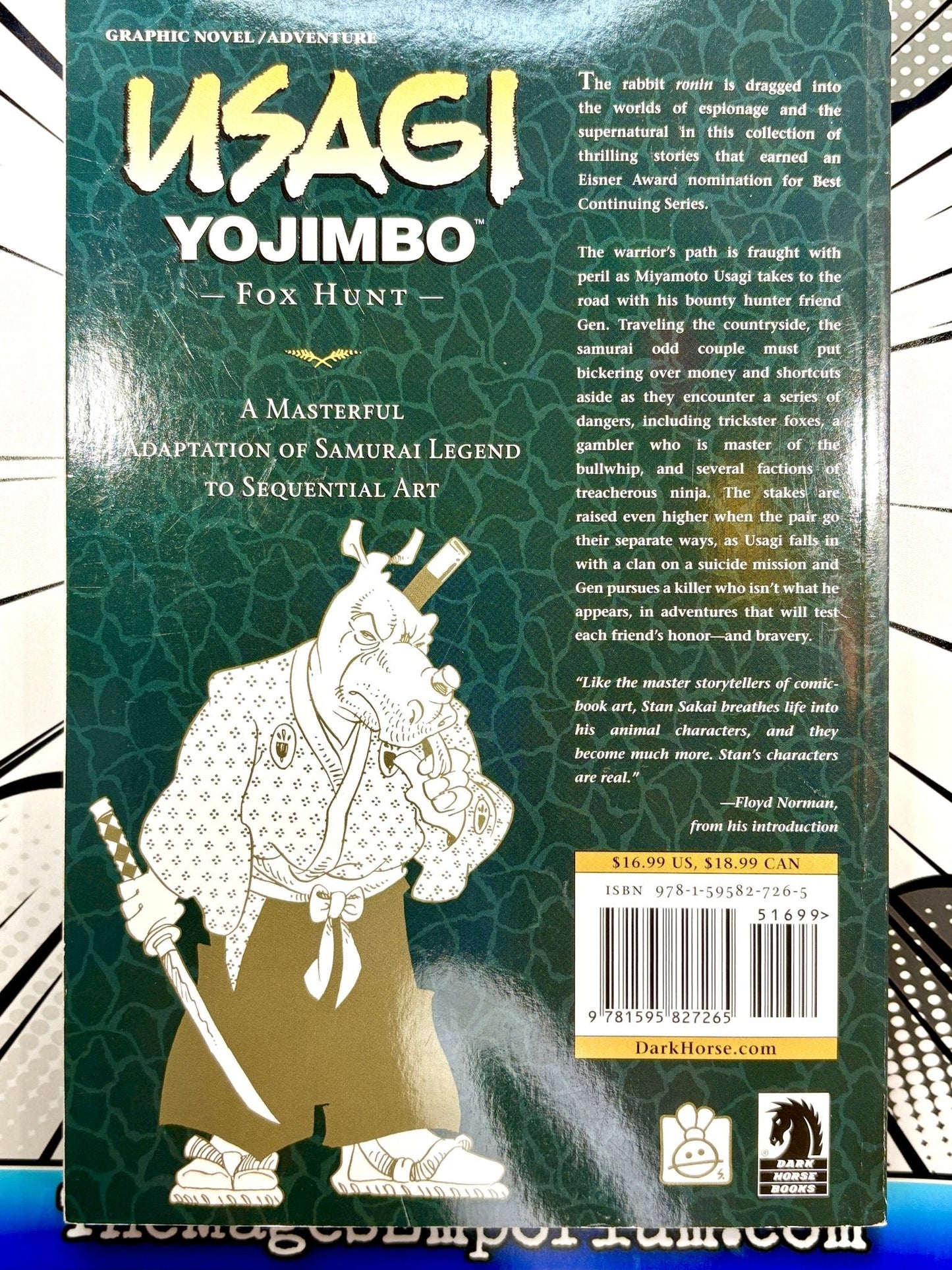 Usagi Yojimbo Vol 25 Fox Hunt