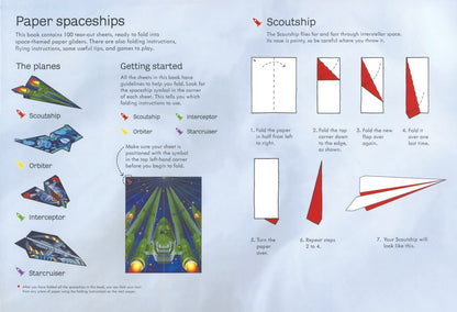 100 Paper Spaceships to Fold and Fly